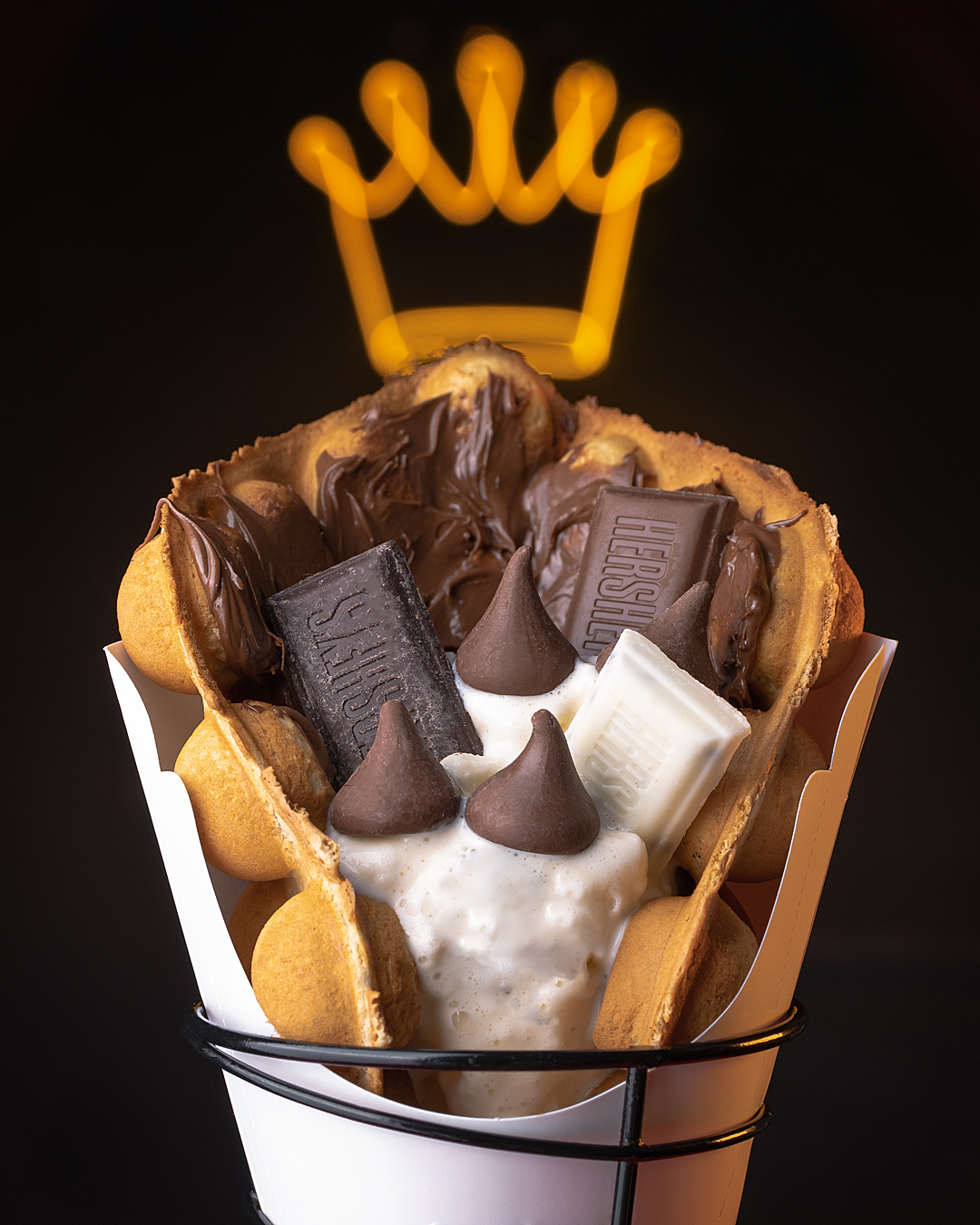 Fotografia de producto waffle kingdom